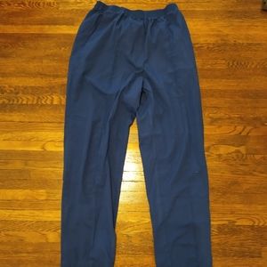 EUC Crest brand navy blue scrub pants